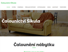 Tablet Screenshot of calounictvisikula.cz